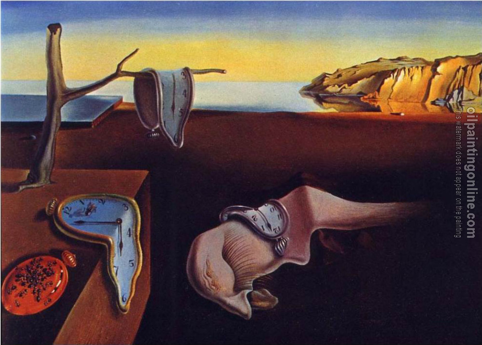 Dali, Salvador - The Persistence of Memory(Soft Watches)